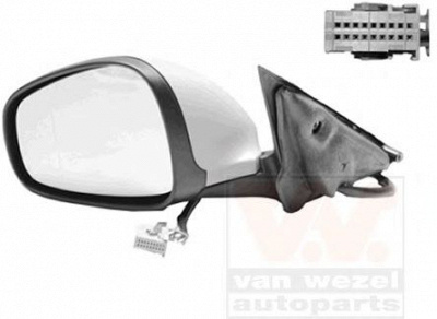 VAN WEZEL 0160807 -  Наружное зеркало
